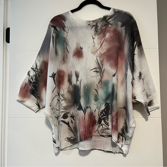 Luisa Ricci | Floral Knit Sweater - Picture 6 of 16